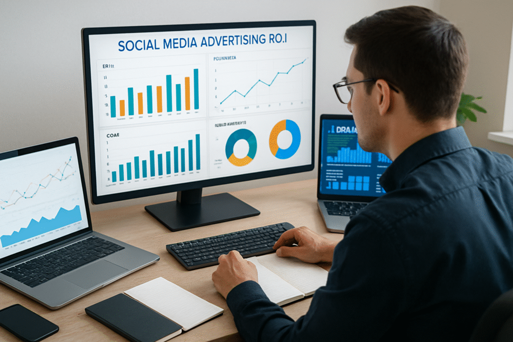social media advertising ROI strategy in 2025.