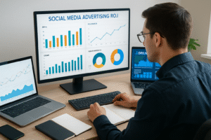 social media advertising ROI strategy in 2025.