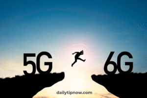 6G technology enabling ultra-fast connectivity and near-zero latency for future communication advancements.